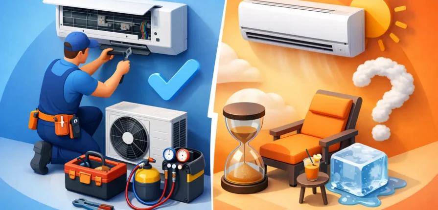 Air Conditioner Repair: Fix Now or Wait?