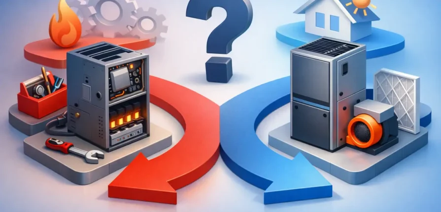 Furnace Repair or Replace? What to Do