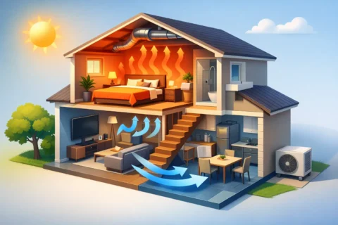Why Is My Upstairs Hotter Than Downstairs?