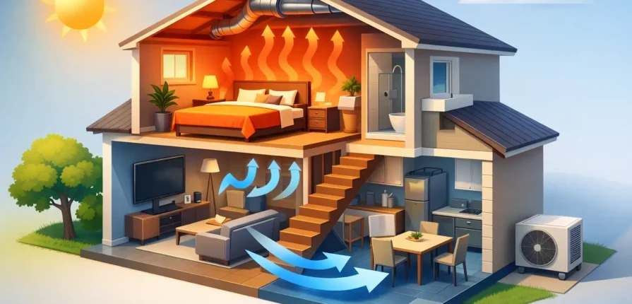 Why Is My Upstairs Hotter Than Downstairs?
