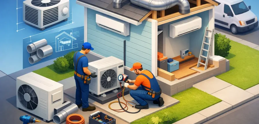 A Homeowner’s guide to AC installation process