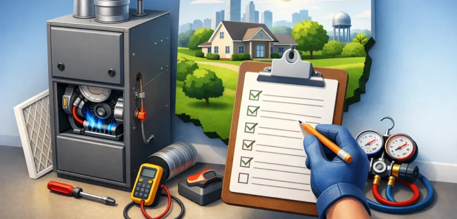 Furnace Tune Up Checklist for Ohio Homes