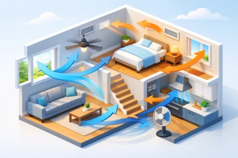 How to Improve Indoor Airflow in Your Home