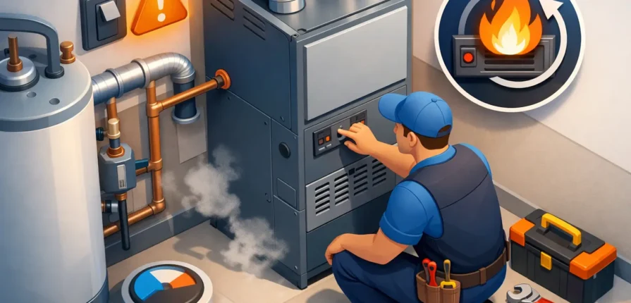 How to Reset Furnace Safely After a Shutdown