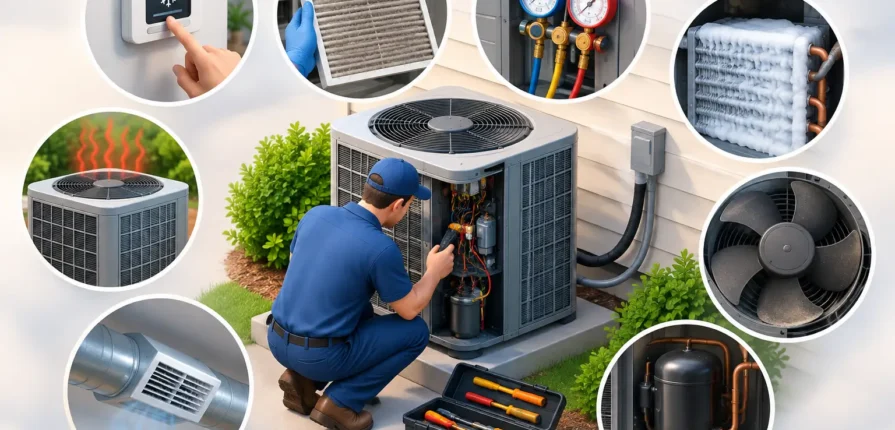 8 HVAC Troubleshooting Examples That Need a Pro