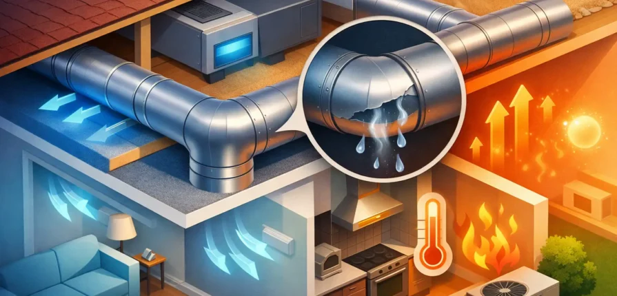 How to Spot Duct Leaks Before Energy Is Wasted