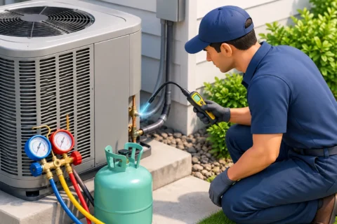 How to Identify Refrigerant Leaks in Your AC