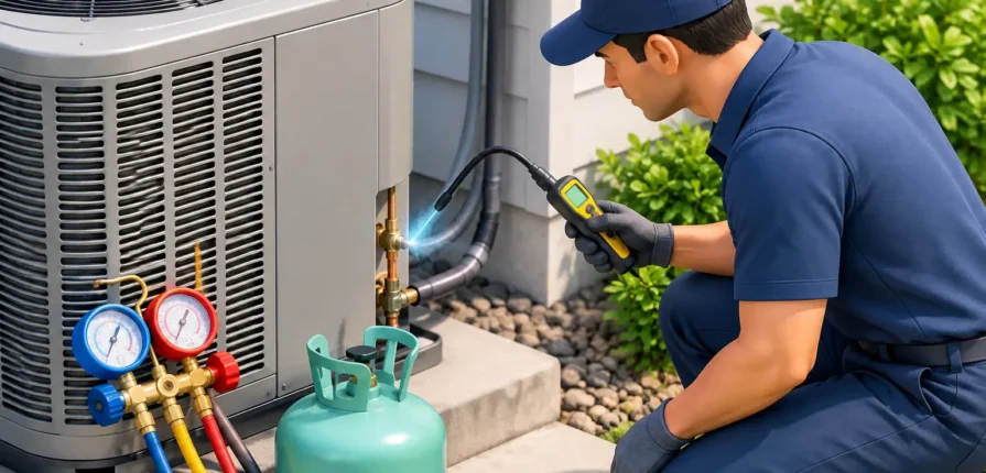 How to Identify Refrigerant Leaks in Your AC