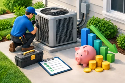 HVAC Maintenance Plan Savings Example With Real Costs